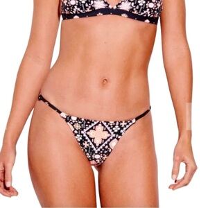 Seafolly Inka Gypsy Rio Black Bottom Size 6 US (10 AU)